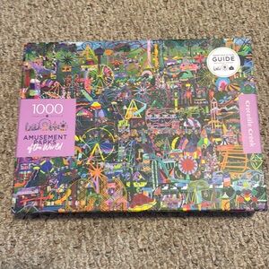 Jigsaw puzzle 
Amusement parks of the World
1000 pieces